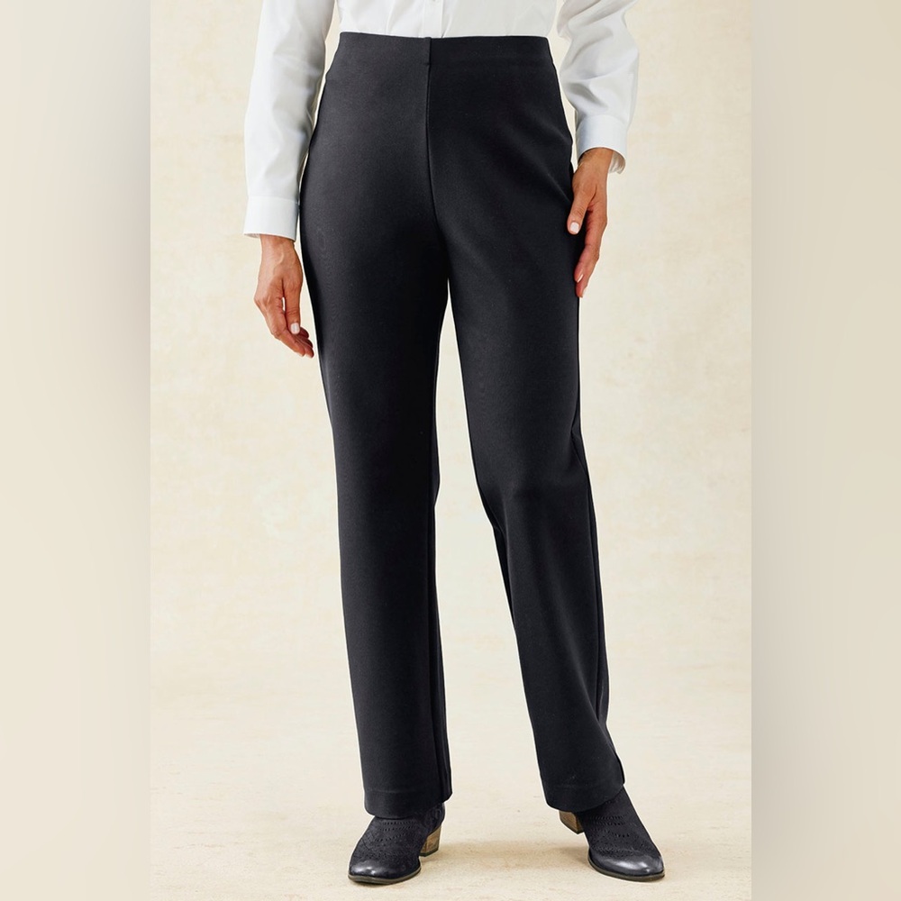 Coldwater Creek Pants Ponte Perfect Holly Pocket Pant size 16T